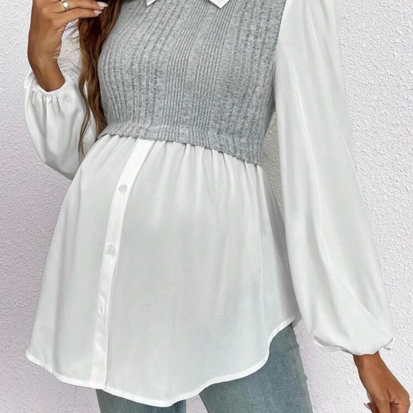 Bundle of women’s maternity tops - Picture 8 of 12